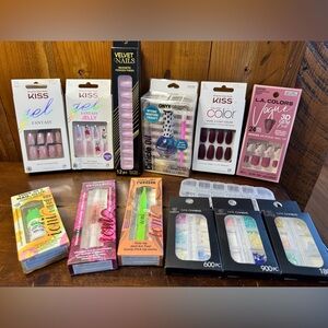 Assorted Nail Art and Accessories Set